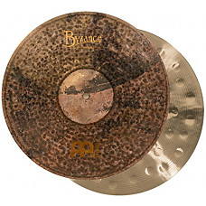 [해외]Meinl Cymbals B16EDMTH Byzance Extra Dry 16-Inch Medium Thin Hi Hat Cymbal Pair (VIDEO)