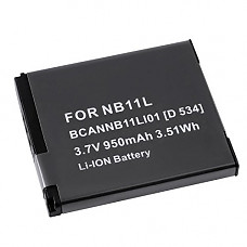 [해외]eForCity 2 packs ofNB-11L Batteries compatible with 캐논 PowerShot A-Series A2300 / A2400 IS / A3400 IS / A4000 / PowerShot Digital ELPH 110 HS / 320 HS