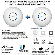[해외]Ubiquiti UAP-AC-PRO 2-PACK Unifi AP AC PRO 11ac Dual-Radio Pro Access Point