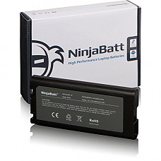[해외]NinjaBatt Laptop 배터리 for Panasonic ToughBook CF-52 CF-29 CF-51 CF-VZSU29 CF-VZSU29A CF-VZSU29U CF-VZSU29AU CFVZSU29 High Performance [9 Cells/6600 mAh/71 Wh]