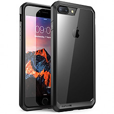 [해외]iPhone 8 Plus Case, SUPCASE Unicorn Beetle Series Premium Hybrid Protective Clear Case 애플 iPhone 7 Plus 2016 / iPhone 8 Plus 2017 Release (Black)