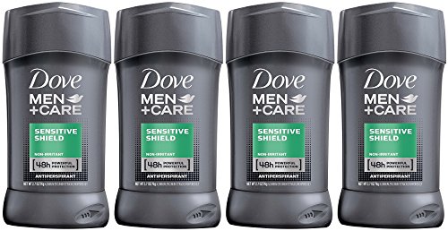 [해외]Dove Men+Care Antiperspirant Stick, Sensitive Shield, 2.7 Ounce (Pack of 4)