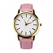 [해외]START Women&Man Simple Leather Business Analog Quartz Wrist Watch-Pink