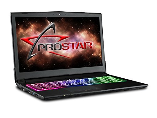 [해외]PROSTAR Clevo N850EK1 15.6” Full HD 120Hz 3ms 94% NTSC Matte Display Gaming Laptop, Intel Core i7-8750H 16GB DDR4, GTX 1050Ti, 250GB SSD, 1TB HDD, Windows 10 Home, Wi-Fi Bluetooth, 1-Year Warranty