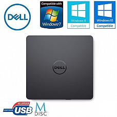 [해외]Dell External USB Ultra Slim USB DVD +/- RW Optical Drive 429-AAUQ
