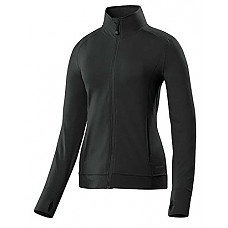 [해외]Terramar Womens Cloud Nine 4-Way Stretch Brushed Full Zip Pullover Jacket, Black, Large (14)