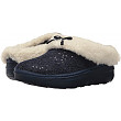 [해외]핏플랍 Womens Loaff Snug Sequin Slipper, Midnight Navy, 8 M US