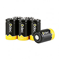 [해외]Odec CR2 Battery, 750mAh 3V Lithium Batteries, Pack of 6