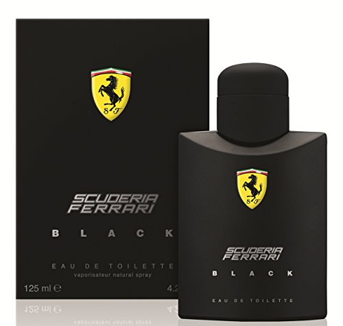 [해외]Ferrari Scuderia Black Eau De Toilette Spray For Men, 4.2 Ounce