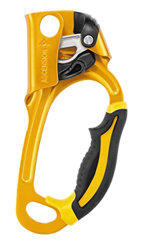 [해외]Petzl Ascension Gold Ascender Yellow Right