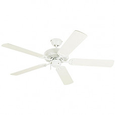 [해외]Westinghouse 7802400 Contractors Choice 52-Inch Five-Blade Indoor Ceiling Fan, White with White Blades