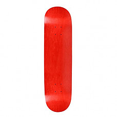 [해외]Moose Blank Skateboard Deck, Stained Red, 8.0"