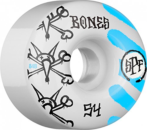 [해외]Bones Wheels War Paint 54mm Skatepark Formula Skateboard Wheels 84B [P4]