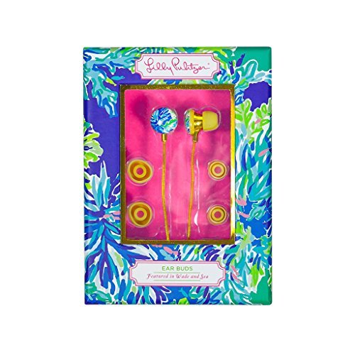 [해외]Lilly Pulitzer Earbuds - Wade and Sea