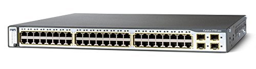 [해외]Cisco WS-C3750-48PS-S 3750 48 Port 10/100-4 SFP STND CATALYST Switch