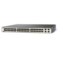 [해외]Cisco WS-C3750-48PS-S 3750 48 Port 10/100-4 SFP STND CATALYST Switch