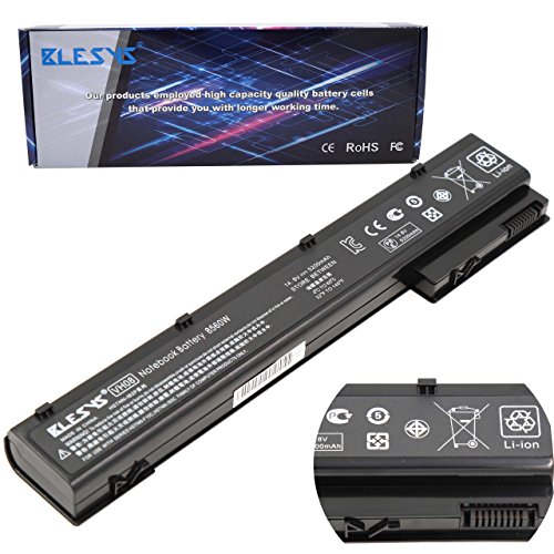 [해외]BLESYS VH08XL HP EliteBook 8560w battery Fit HP EliteBook 8570w 8760w 8770w Series Replacement Laptop 배터리 for 632113-151 632425-001 632427-001 HSTNN-F10C HSTNN-I93C HSTNN-IB2P HSTNN-LB2P