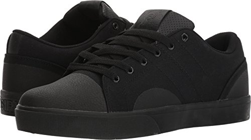 [해외]Osiris Mens Turin Skate Shoe, Black/Black, 12 M US