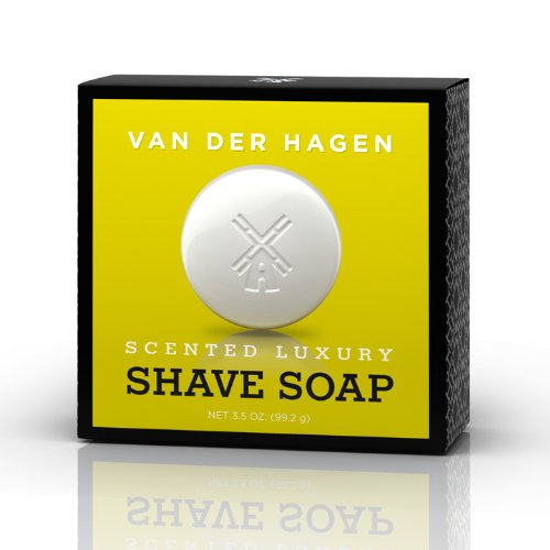 [해외]Van Der Hagen Mens Luxury Scented Soap, 3.5-Ounces (Pack of 3)
