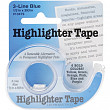 [해외]Highlighter Tape 1/2&quot;X393&quot;-Blue