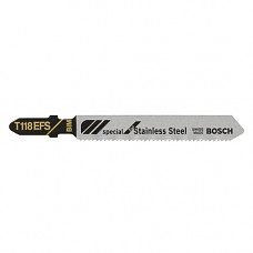 [해외]Bosch T118EFS 5-Piece 3-1/4 In. 18 TPI Basic for Stainless Steel T-Shank Jig Saw Blades
