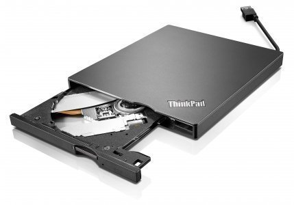 [해외]Lenovo External USB 3.0/2.0 ( 4XA0E97775) Slim Portable DVD Burner In The Lenovo Retail Sealed Packing for X1 Carbon And Yoga