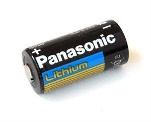 [해외]Panasonic CR123A Lithium 3V Photo Lithium Batteries, 0.67" Dia x 1.36" H (17.0 mm x 34.5 mm), black, Gold, Blue (Pack of 10)