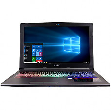 [해외]CUK MSI GF62 Gamer Notebook (Intel i7-7700HQ, 16GB DDR4, 128GB SSD + 1TB HDD, NVIDIA GTX 1050 Ti 4GB, 15.6" Full HD IPS, Killer 1535 AC Wifi, Rainbow RGB Keyboard, Win 10) Gaming Laptop Computer PC