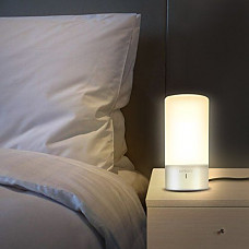 [해외]LUWATT Table Lamp, Touch Sensor Bedside Lamp + Dimmable Warm White Light & Color Changing RGB Modern Desk Lamp Nightstand Lamp NIGHTLIGHT Table lamp desk light bedside light led light LED LAMP