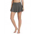 [해외]Baleaf Womens Swimsuit High Waisted Flounce Skirted Bikini Tankini Bottom Swim Skirt Grey Size L