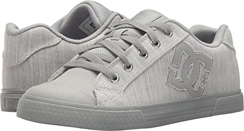 [해외]DC Womens Chelsea TX SE Skate Shoe Grey, 5.5 B US