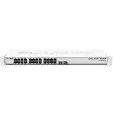 [해외]Mikrotik CSS326-24G-2S+RM 24 port Gigabit Ethernet switch with two SFP+ ports
