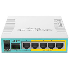 [해외]MikroTik Routerboard hEX PoE RB960PGS 5 Port Gigabit Ethernet Router