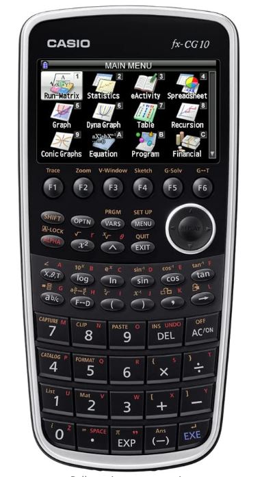 [해외]카시오(Casio) 컬러 그래픽 계산기 FX-CG10 PRIZM Color Graphing Calculator (Black)