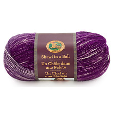 [해외]Lion Brand Yarn 828-203 Shawl in a Ball Yarn, Mindful Mauve