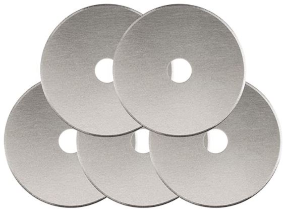 [해외]Fiskars 95287097J Rotary Cutter Blades 5 Piece Per Pack, 45mm