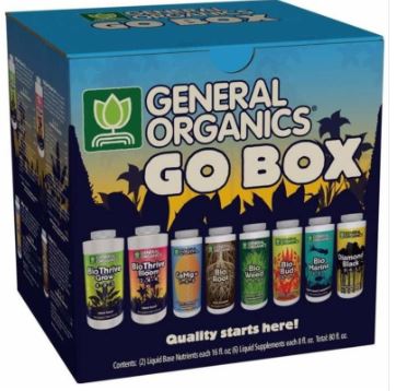 [해외]제너럴 하이드로포닉스 General Hydroponics General Organics Go Box