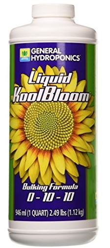 [해외]제너럴 하이드로포닉스 General Hydroponics Liquid Kool Bloom Fertilizers, 1-Quart