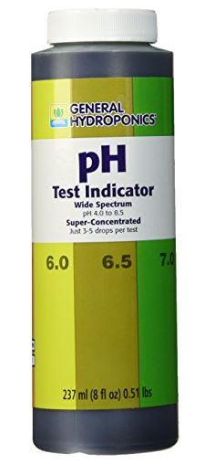 [해외]제너럴 하이드로포닉스 General Hydroponics PH Test Indicator, 8-Ounce