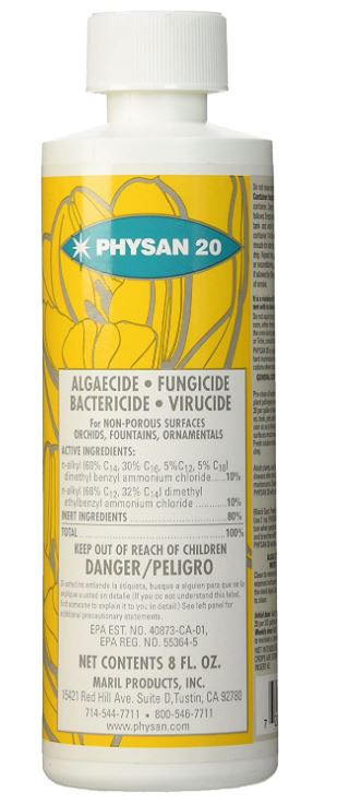 [해외]Physan 20 살균제 Broad Range Disinfectant, 8-Ounce