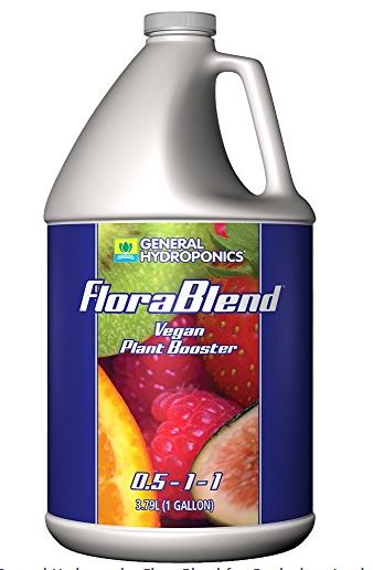 [해외]제너럴 하이드로포닉스 General Hydroponics Flora Blend for Gardening, 1 gal