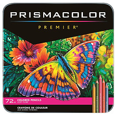 [해외]Prismacolor Premier Colored Pencils, Soft Core, 72 Pack