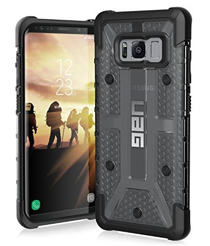 [해외]유에이지 삼성 갤럭시 S8 [5.8-inch screen] Plasma Feather-Light Rugged [ASH] Military Drop Tested Phone Case