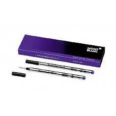 [해외]몽블랑 Refills Amethyst Purple 2 Pack Medium Point Rollerball Pen - MB106931