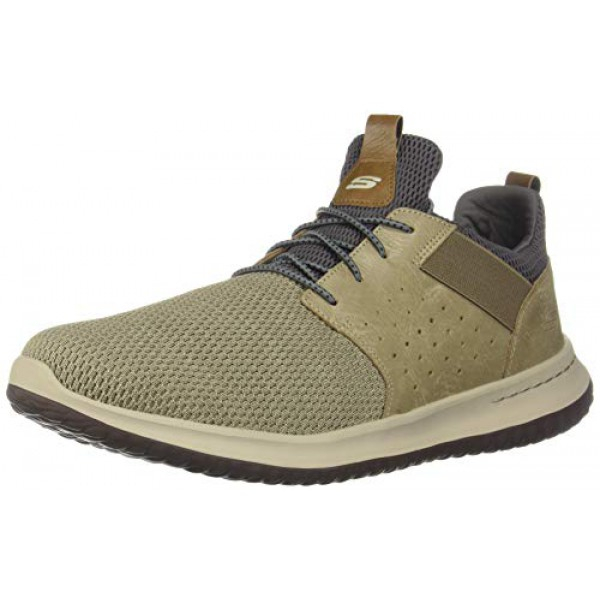 [해외] 스케쳐스 스니커즈 Skechers Men's Classic Fit-Delson-Camden Sneaker - Taupe