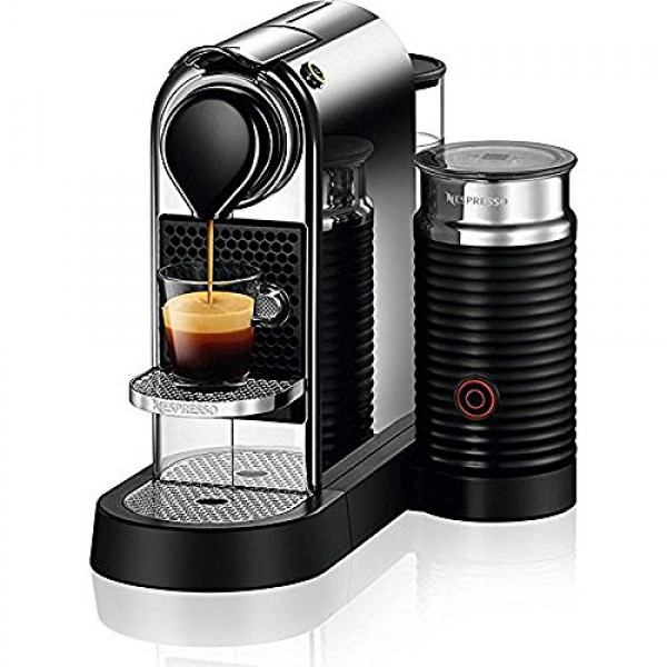 [해외] 네스프레소 에스프레소 커피머신 Nespresso C122-US-CH-NE Citiz & Milk Espresso Machine, Chrome