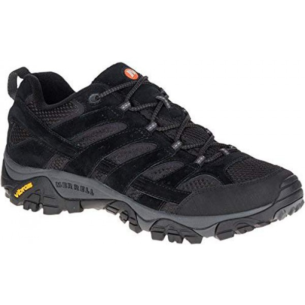 [해외] 머럴 남성 하이킹 신발 Merrell Men's Moab 2 Vent Hiking Shoe - Black Night