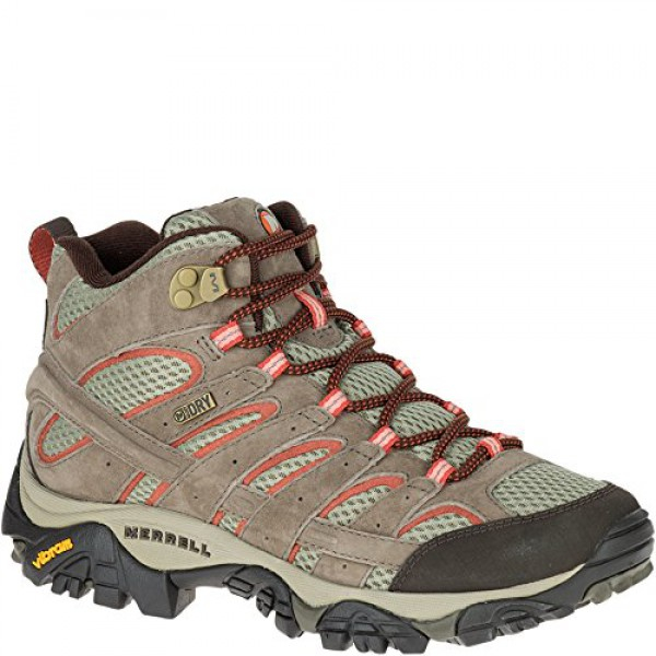 [해외] 머럴 여성 방수 하이킹 부츠 Merrell Women's Moab 2 Mid Waterproof Hiking Boot - Bungee Cord