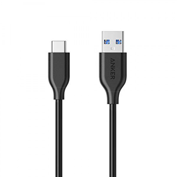 [해외] 앤커 파워라인 USB C타입 케이블 Anker USB Type C Cable, Powerline USB C to USB 3.0 Cable (3ft) with 56k Ohm Pull-up Resistor for Samsung Galaxy Note 8, Galaxy S8, S8+, S9, MacBook, Sony XZ, LG V20 G5 G6, HTC 10 and More