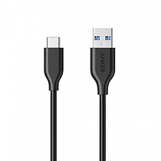 [해외] 앤커 파워라인 USB C타입 케이블 Anker USB Type C Cable, Powerline USB C to USB 3.0 Cable (3ft) with 56k Ohm Pull-up Resistor for Samsung Galaxy Note 8, Galaxy S8, S8+, S9, MacBook, Sony XZ, LG V20 G5 G6, HTC 10 and More